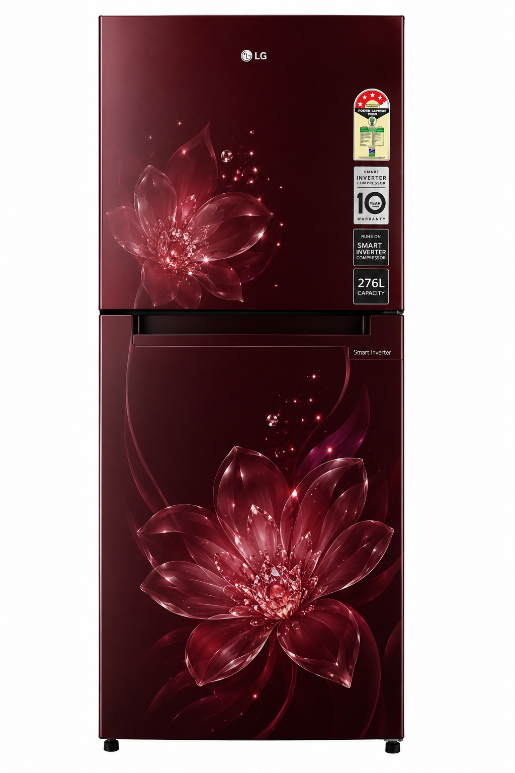 lg 276l double door refrigerator | frost free refrigerator with smart inverter compressor | large family fridge lg 276l double door refrigerator | frost free refrigerator with smart inverter compressor | large family fridge